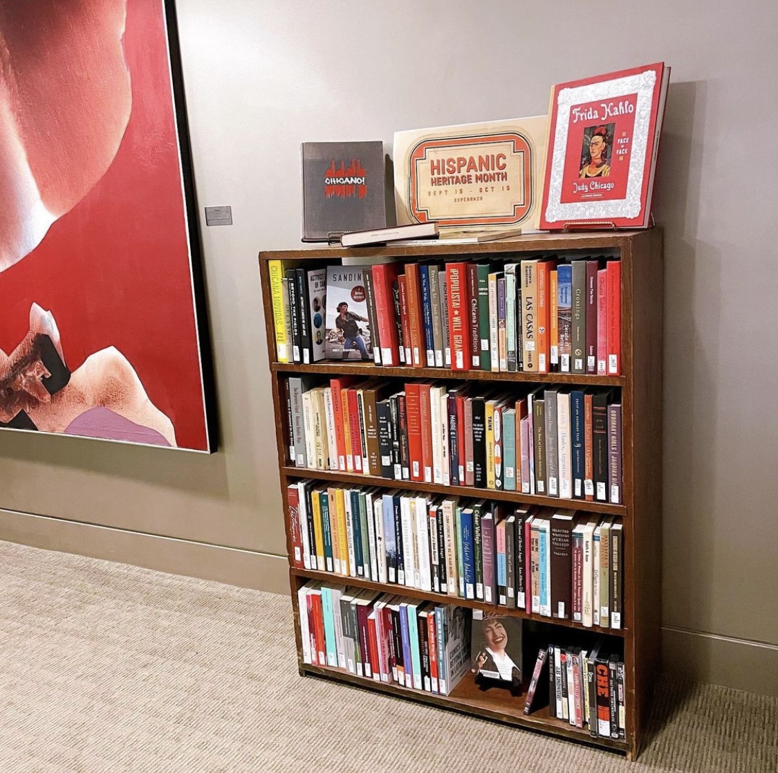 Hispanic Heritage Month Book Display