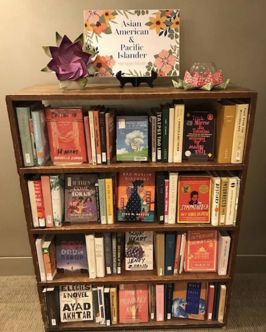 Asian American & Pacific Islander Book Display