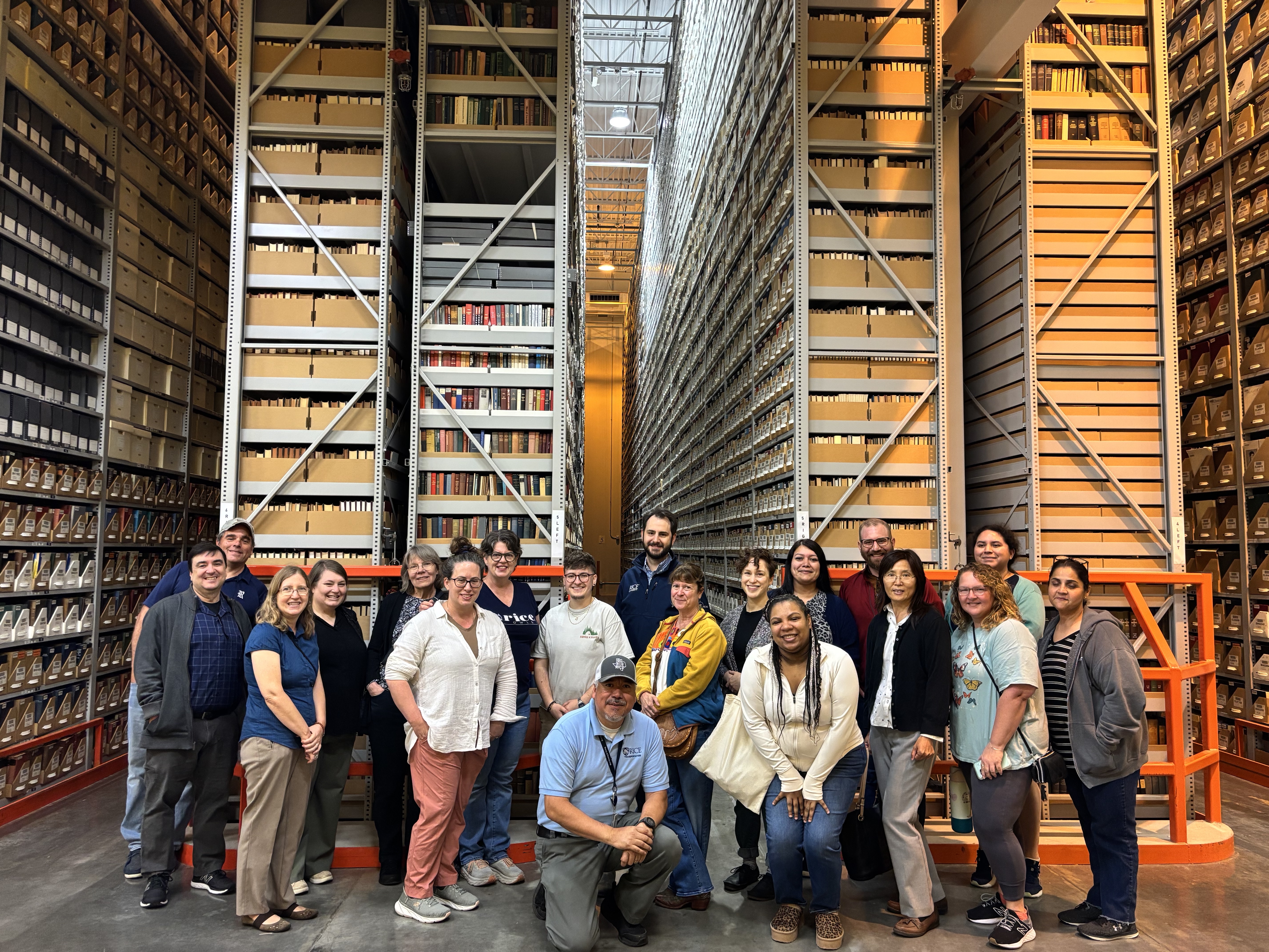 Library staff at Library Service Center