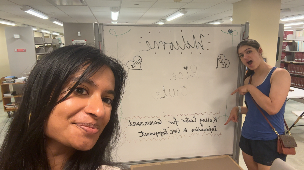 students with whiteboard