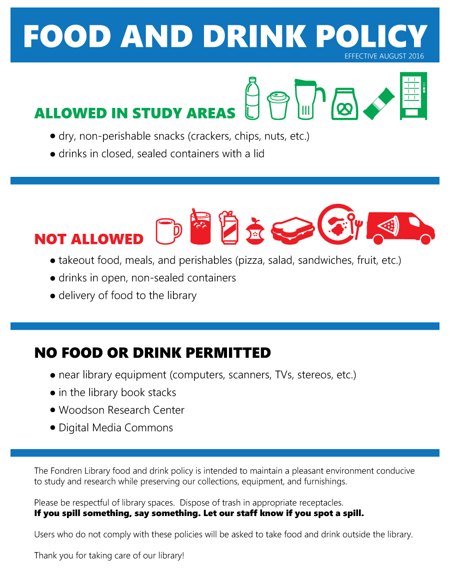 Food and Drink Policy 2016