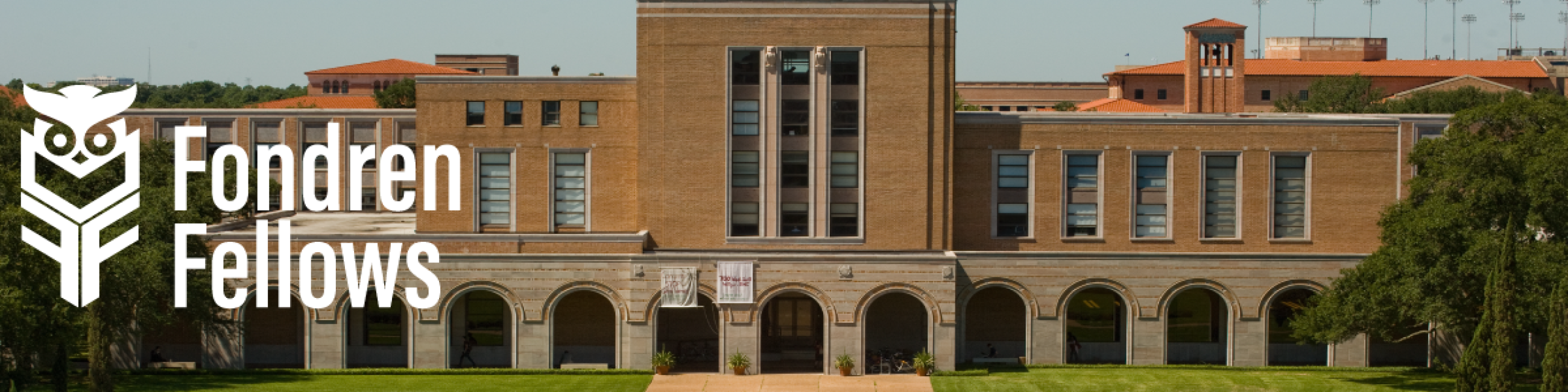 Fondren Library east elevation