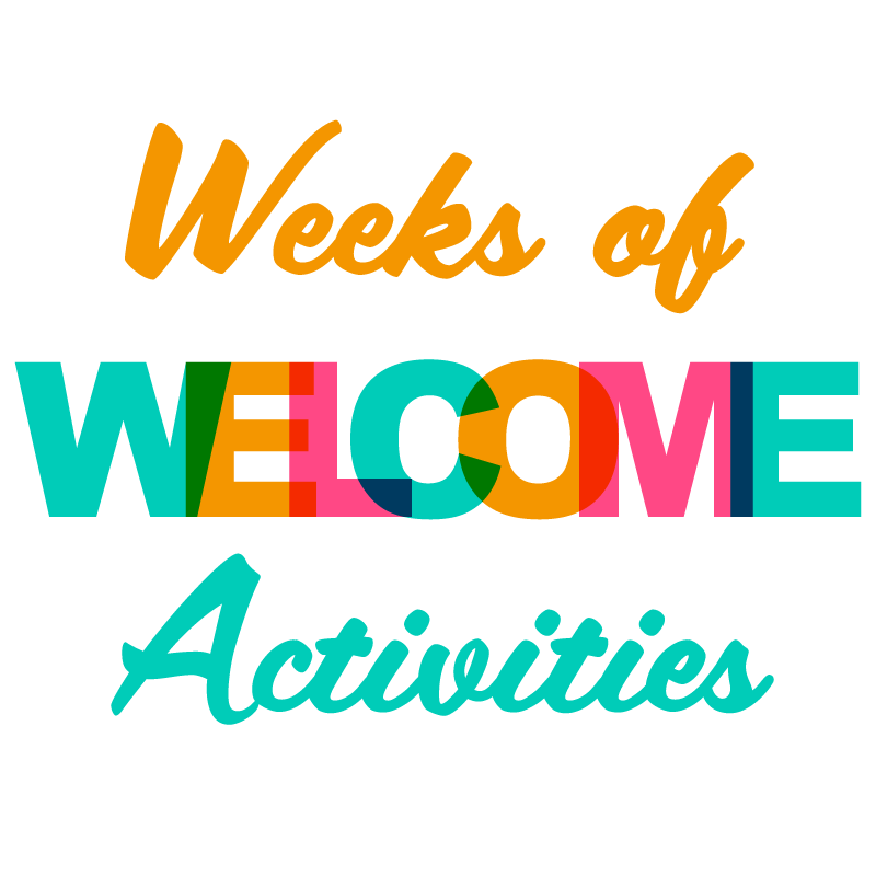 Weeks of Welcome decorative